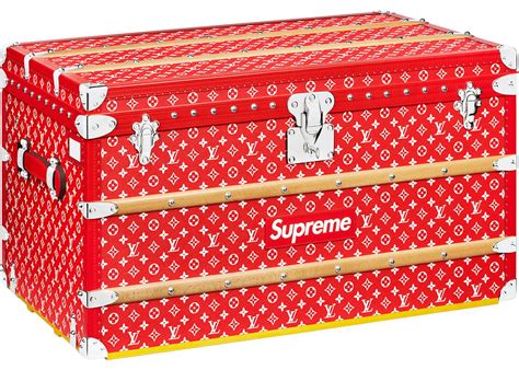 supreme x louis vuitton trunks|Louis Vuitton trunk stockx.